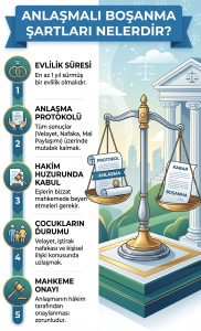 Anlaşmalı boşanma şartları nelerdir ve protokol